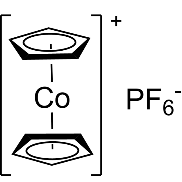 Cobaltocene hexafluorophosphate (bis(cyclopentadiene) cobalt(III) hexafluorophosphate) 12427-42-8